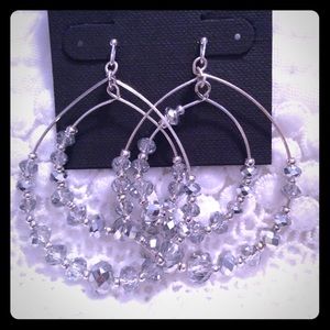 White House Black Market Hoop Earrings